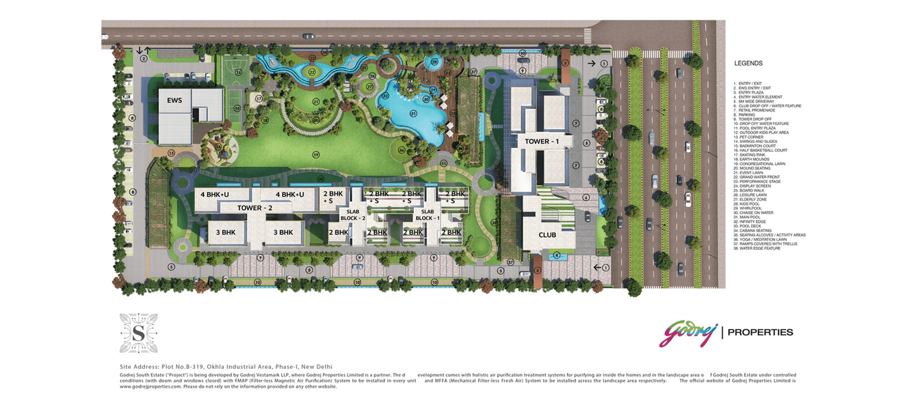 Master Plan Godrej South Estate