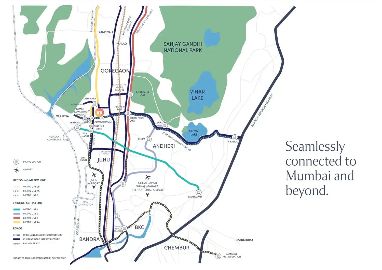 The Westpark Location Map