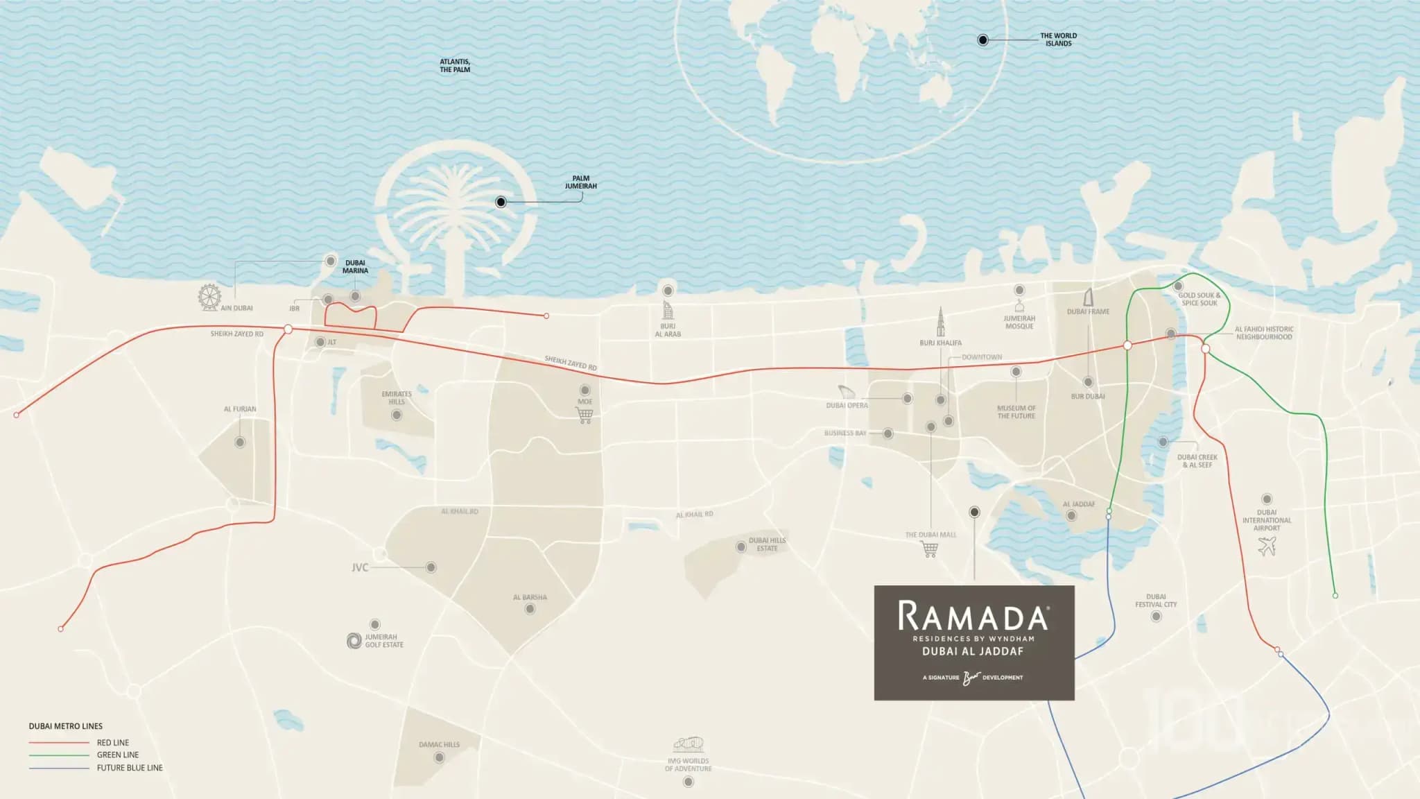 Ramada Residences by Wyndham Location Map