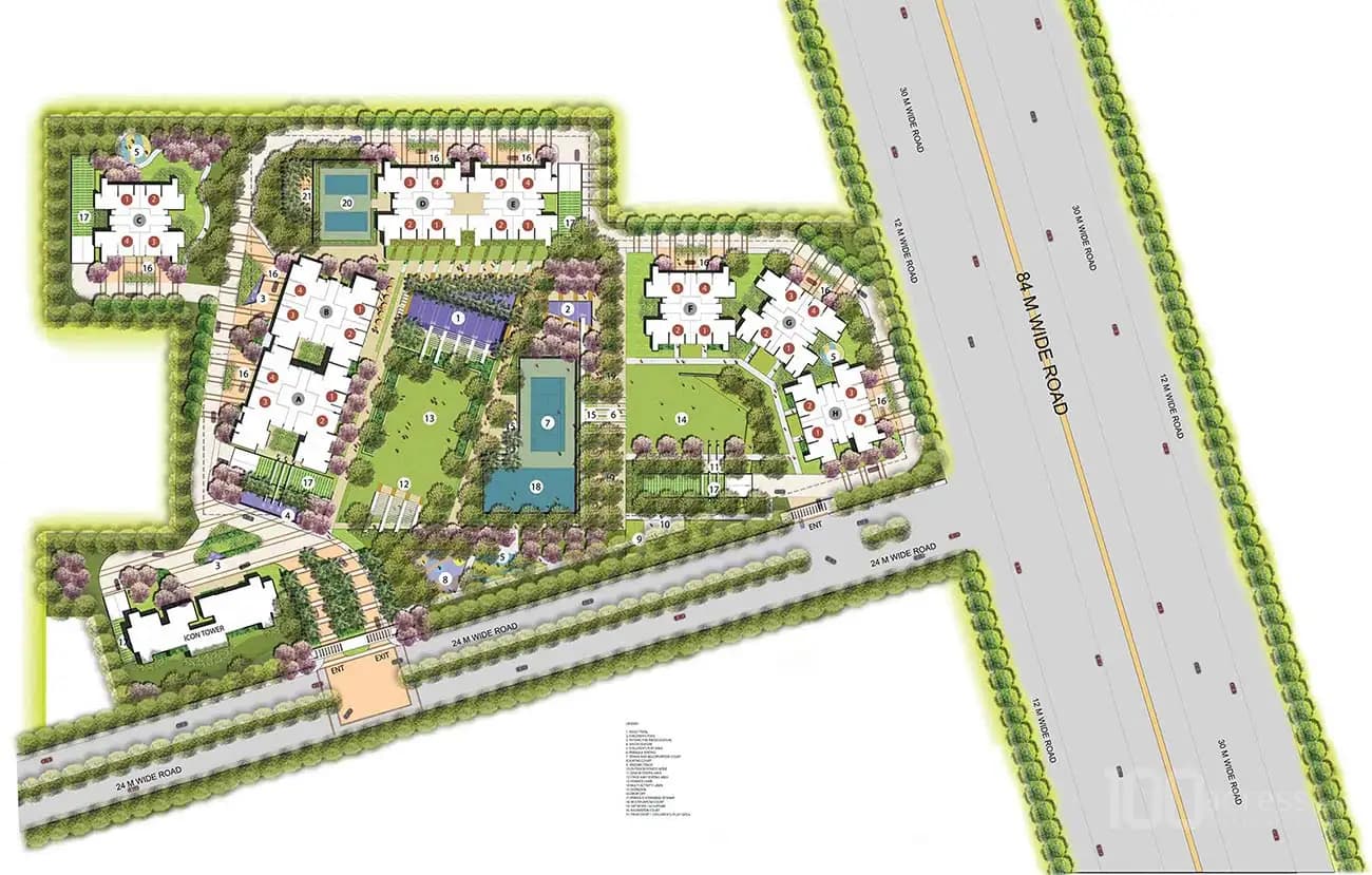 Master Plan Mapsko Mount Ville