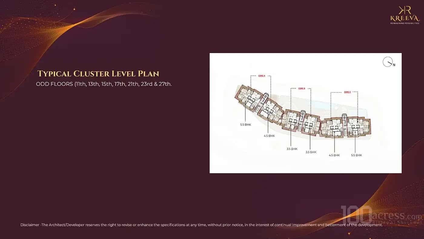 Kreeva Swaranaya - Floor Plan 1