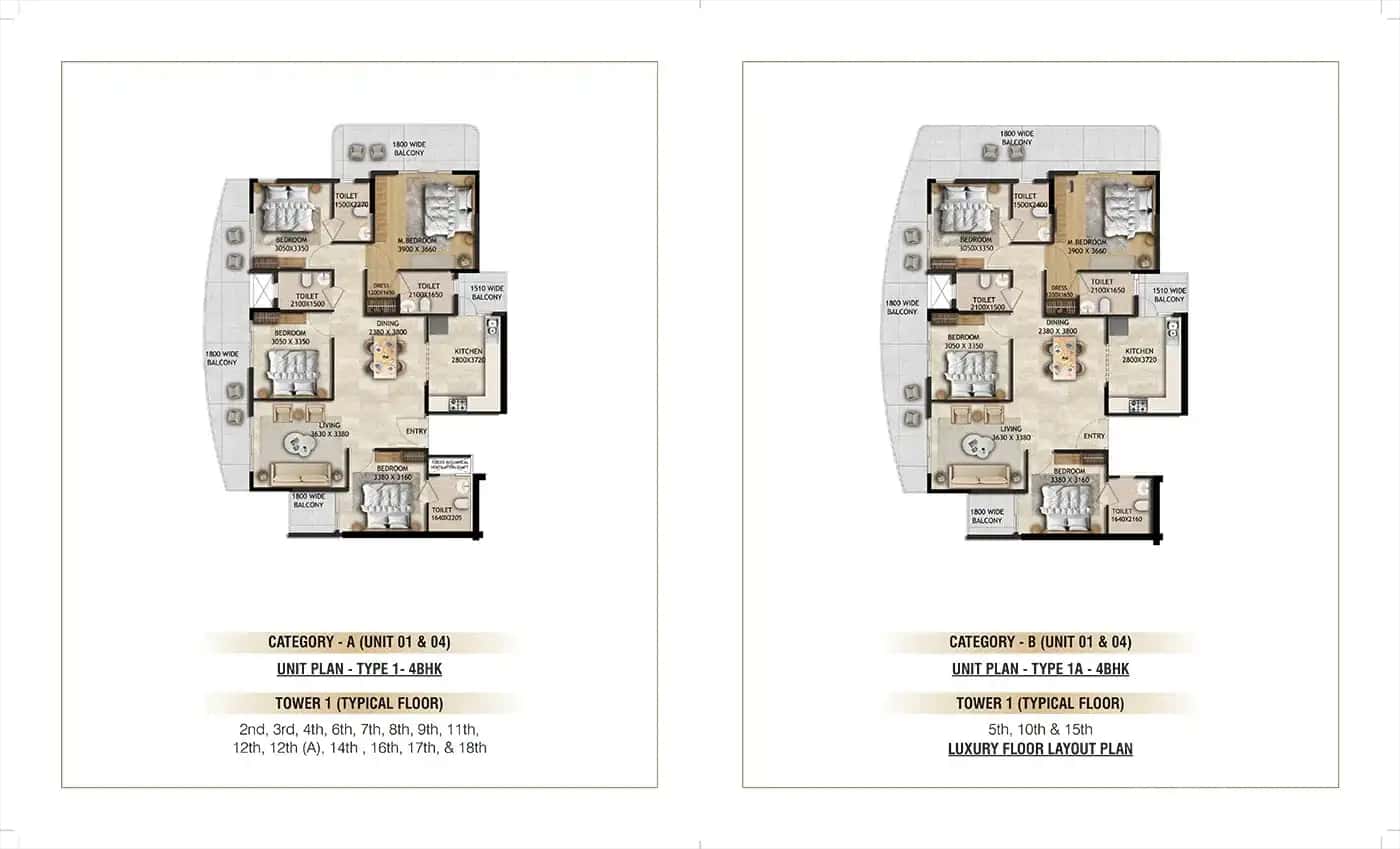 Advik By ROF - Floor Plan 1