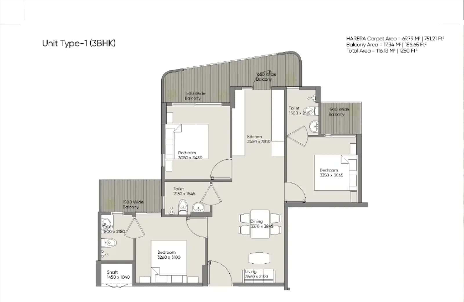 Wal Serenia - Floor Plan 1