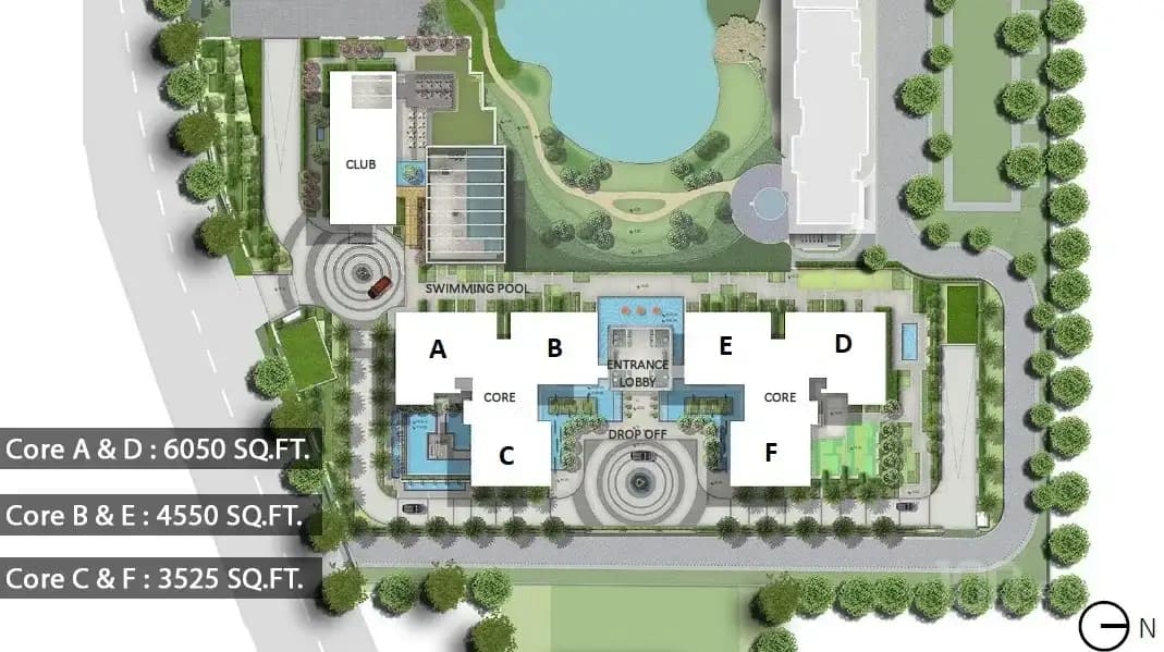 Master Plan Trump Towers Delhi NCR